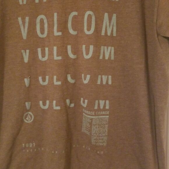 Volcom | Chocolate Monogram Tee - Picture 3 of 3